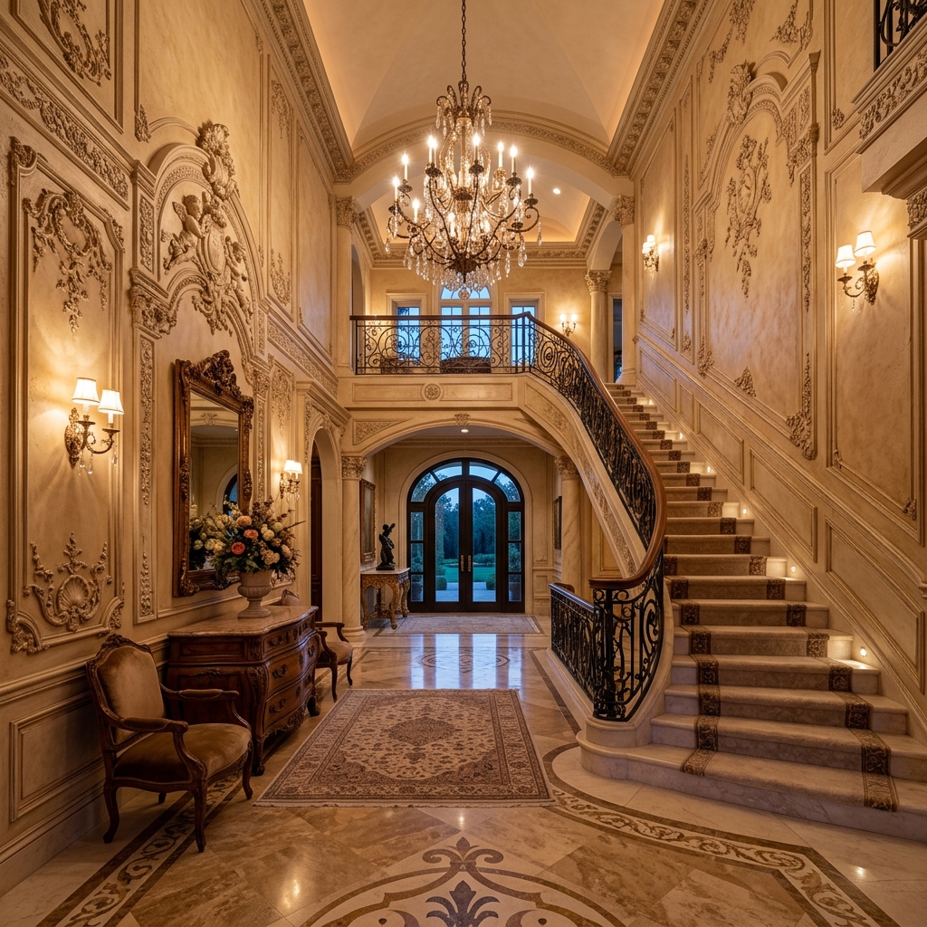 Villa giriş holü rölyef projesi